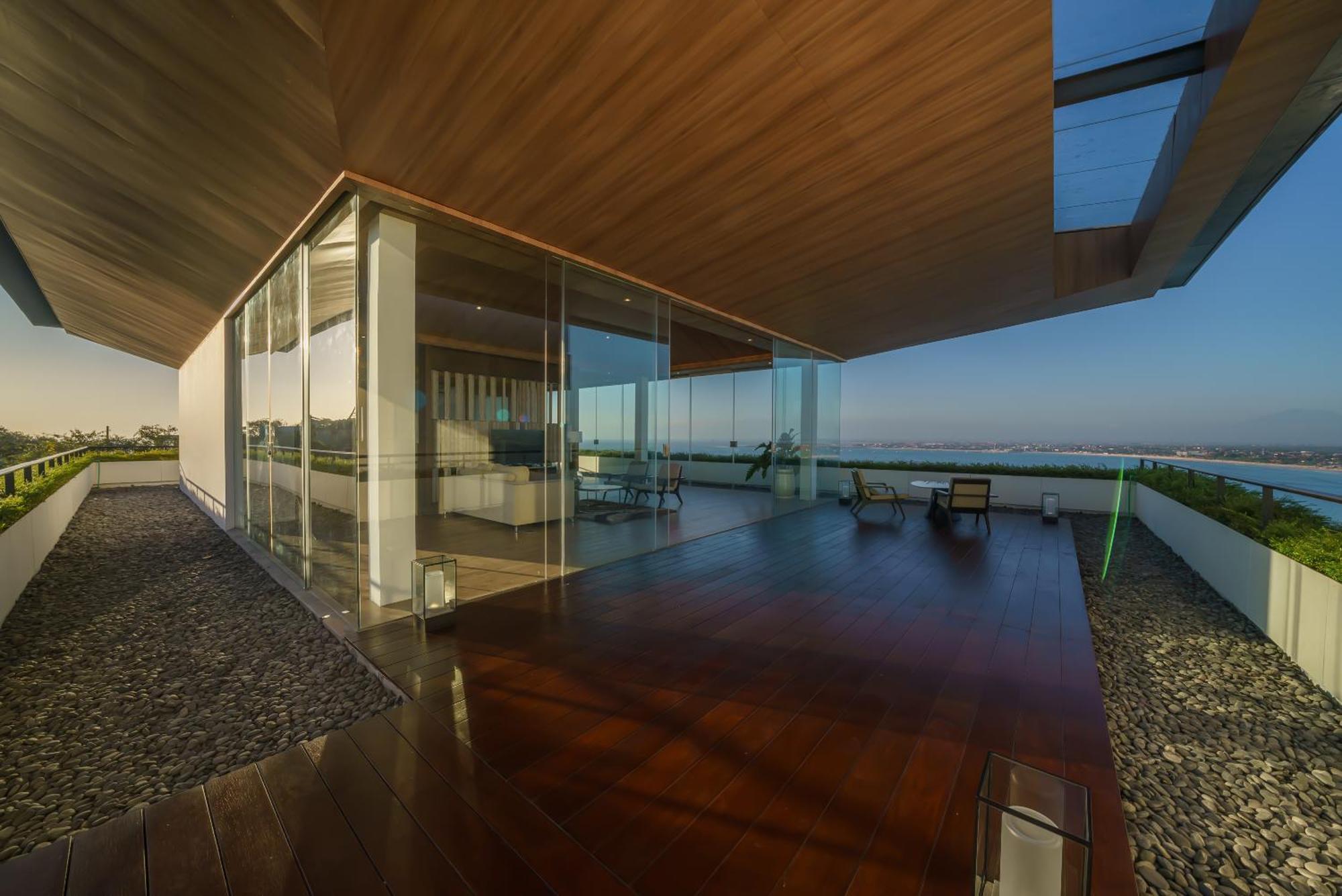 Beyond The Sea - Luxe Sea View Villa In Jimbaran Exterior foto