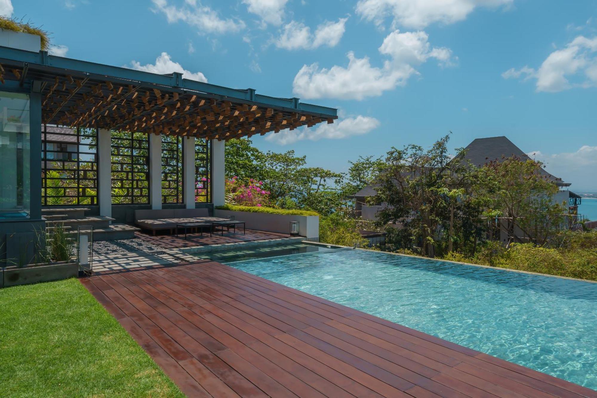 Beyond The Sea - Luxe Sea View Villa In Jimbaran Exterior foto