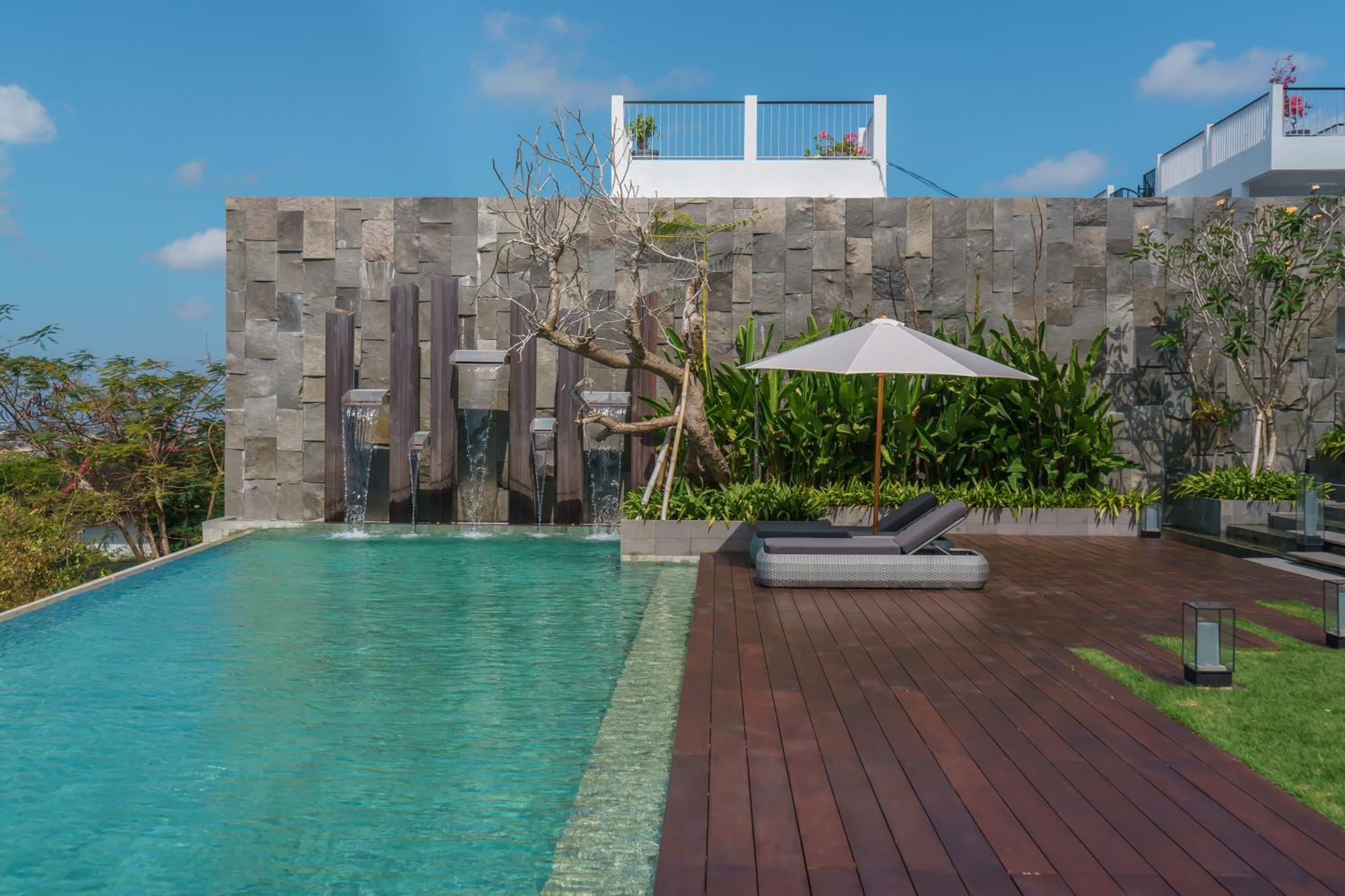 Beyond The Sea - Luxe Sea View Villa In Jimbaran Exterior foto
