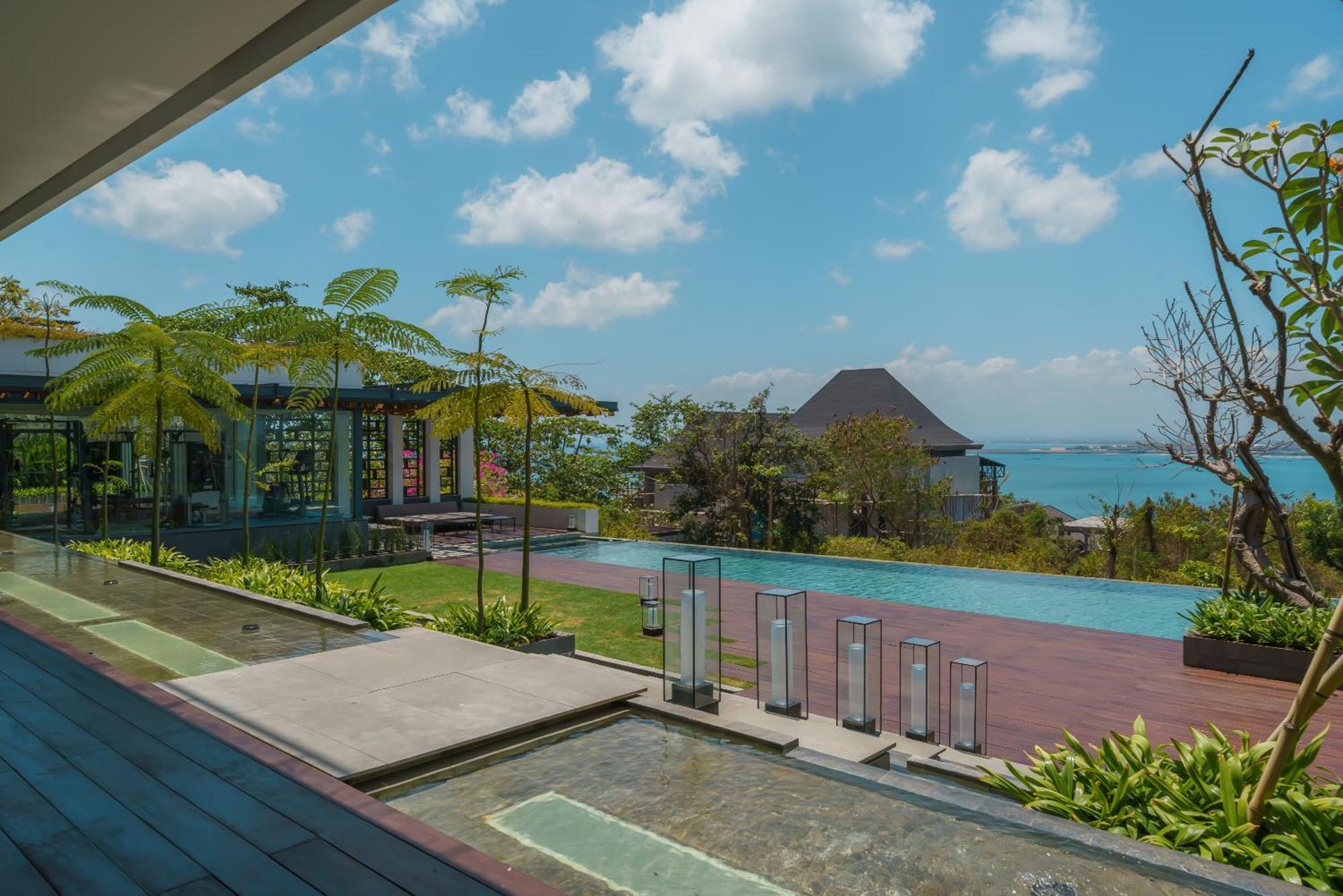 Beyond The Sea - Luxe Sea View Villa In Jimbaran Exterior foto